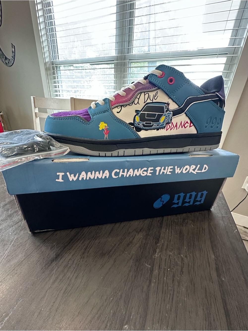Juice World 999 inspired limited edition Size 12m/13.5w